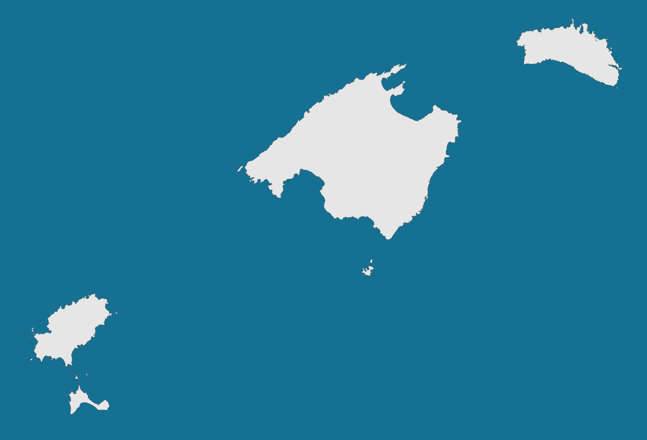 Map de Baleares